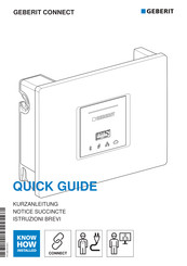 Geberit CONNECT 116.490.00.1 Notice Succincte