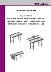 Optimum MSR 4-LMS Manuel D'utilisation