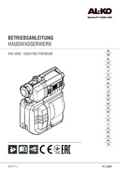 AL-KO HW 5000 FMS Premium Manuel D'utilisation