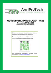 AgriProTech LazerTrac 40 Notice D'utilisation