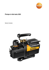 TESTO 565i Mode D'emploi