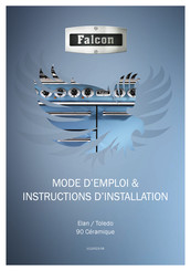 Falcon Toledo 90 Ceramique Mode D'emploi & Instructions D'installation