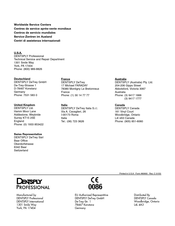 DENTSPLY PROFESSIONAL Cavitron PROPHY-JET Mode D'emploi