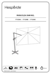 Hesperide ELEA 171236A Mode D'emploi