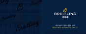 Breitling NAVITIMER AUTOMATIC GMT 41 Mode D'emploi