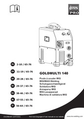 ims PRO GOLDMULTI 140 Mode D'emploi