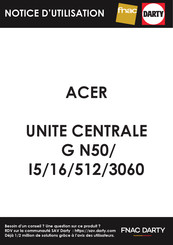 Acer G N50-640 Manuel D'utilisation