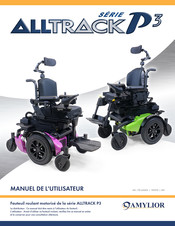 Amylior ALLTRACK P3 Serie Manuel De L'utilisateur