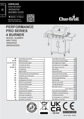 Char-Broil PERFORMANCE PRO 468504422DK Mode D'emploi