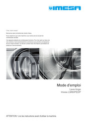 Imesa LM 80 PEDP Mode D'emploi