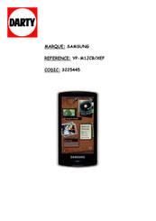 Samsung 3225445 Manuel D'utilisation