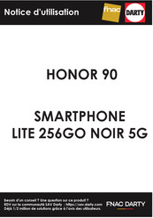 honor 90 Lite 5G Guide De L'utilisateur