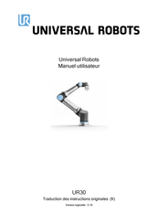 Universal Robots UR30 Manuel Utilisateur
