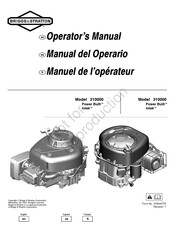 Briggs & Stratton Power Built Intekt 310000 Manuel De L'opérateur