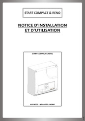 IKEPE START COMPACT & RENO IKEGA225 Notice D'installation Et D'entretien