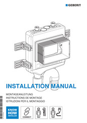 Geberit HS30 Instructions De Montage