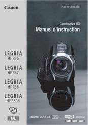 Canon LEGRIA HF R36 Manuel D'instruction