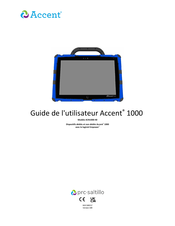 PRC-Saltillo Accent 1000 Guide De L'utilisateur