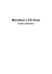 Acer CP3271UV Guide Utilisateur