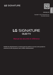 LG Signature OLED88Z39 Manuel