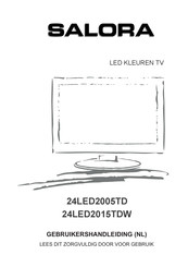 Salora 24LED2015TDW Manuel D'utilisation