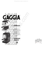 Gaggia ESPRESSO DELUXE Mode D'emploi