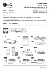 LG 65EV5E-2 Guide D'installation