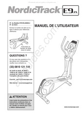 NordicTrack NTEVEL99909.3 Manuel De L'utilisateur