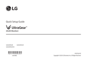 LG UltraGear 32GS95UX Guide D'installation Rapide