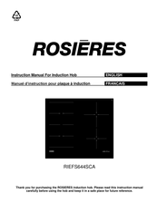 ROSIERES RIEFS644SCA Manuel D'instructions