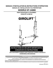 GIROLIFT HT-14000 Manuel D'installation