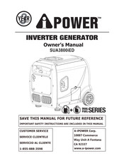 iPower SUA3800iED Manuel Du Propriétaire