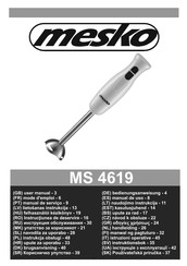 Mesko MS 4619 Mode D'emploi