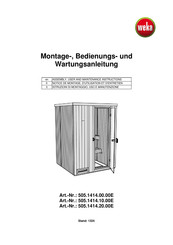 Weka 505.1414.20.00E Notice De Montage, D'utilisation Et D'entretien