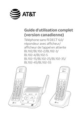 AT&T BL102-1S Guide D'utilisation Complet