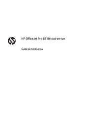 HP Office-et Pro 8710 Guide De L'utilisateur