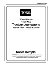 Toro 71205 Notice D'emploi