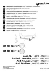 Westfalia Automotive 305 385 300 107 Notice De Montage Et D'utilisation