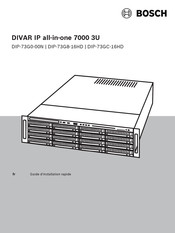 Bosch DIP-73GC-16HD Guide D'installation Rapide