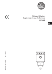 IFM Electronic LR7000 Notice D'utilisation