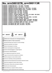 Trail-Tec WYR380107R Instructions De Montage