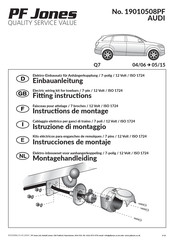 PF Jones 19010508PF Instructions De Montage