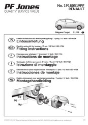 PF Jones 19180519PF Instructions De Montage