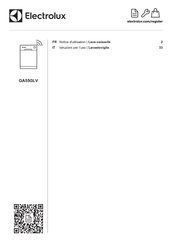 Electrolux GA55GLV Notice D'utilisation