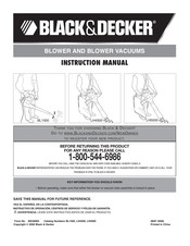 Black & Decker BL1500 Manuel D'instructions