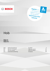 Bosch PKC8FPC Série Manuel D'utilisation