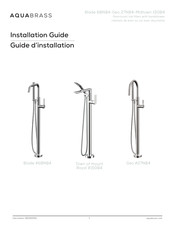 aquabrass Geo ABFB27N84500 Guide D'installation