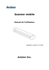 Avision FF-2110B Manuel De L'utilisateur