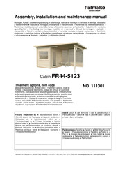 Lemeks Palmako FR44-5123 Assemblage, Manuel De Montage Et D'entretien