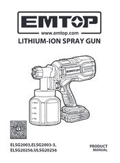 EMTOP ELSG2003-3 Instructions Originales